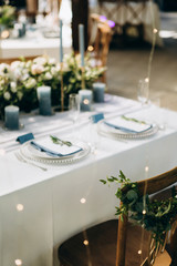 Amazing wedding table decoration and design