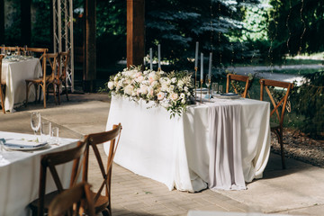 Amazing wedding table decoration and design