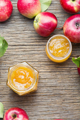 Fresh apple jam
