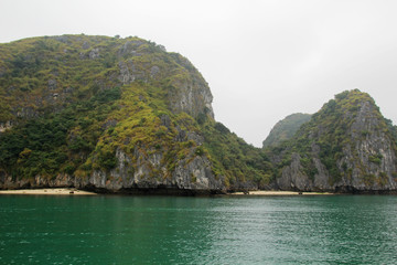 Ha Long bay islets, Vietnam