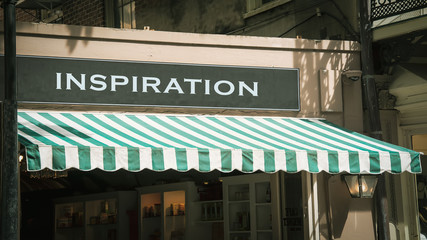Street Sign to Inspiration