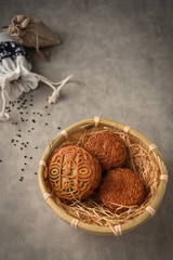 Chinese traditional festival Mid-Autumn Festival delicious mooncakes