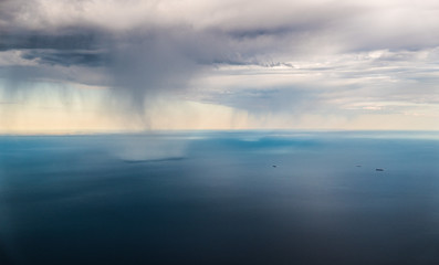 Rain at Sea