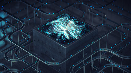 Waveform processing system 3D rendering