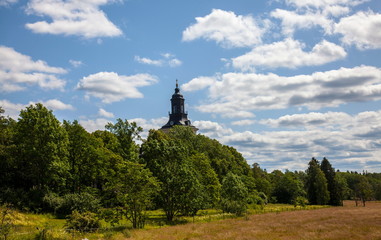 A church in a haven of nature