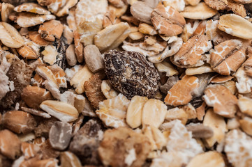 Müsli zum Frühstück