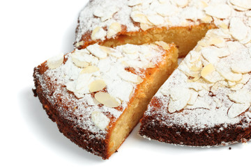 Lemon Cake with Almonds