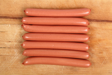 Vienna Sausage. Hot Dog.