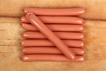 Vienna Sausage. Hot Dog.