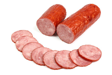 Sausage. Kielbasa krakowska sucha.