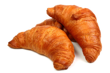 croissant isolated on white background