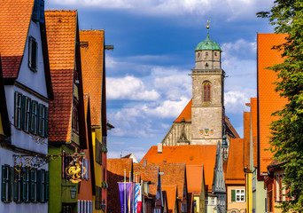 old town of dinkelsbuhl - germany