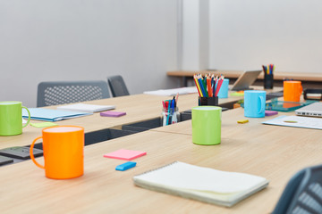 Großraumbüro als kreativer Coworking Space