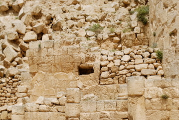 Ruins wall at The Herodium