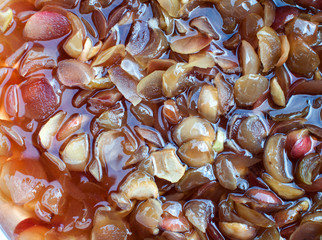 sweet Apple jam from the ripe succulent apples