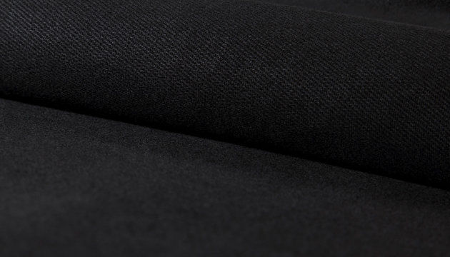 Uni fabric roll, black