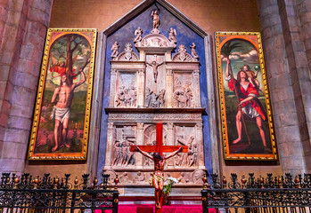 Basilica sant Abbondio, Como, italy