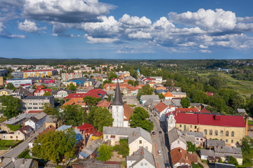 Tukums city in central Latvia.