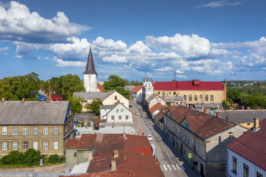 Tukums city in central Latvia.