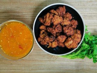 meatballs with sauce in pan