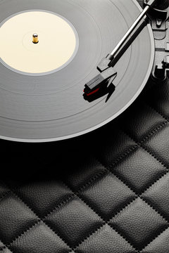 Classic audio equipment - vinyl record player