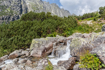 Wodospad w Tatrach © Kamil