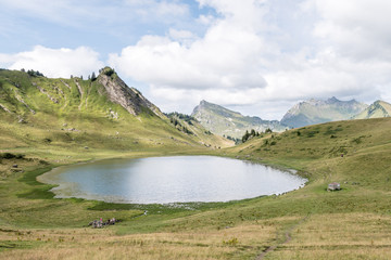 Naklejka na ściany i meble Lac de roy en Haute Savoie