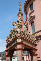 Fototapeta na wymiar Marktbrunnen - Market Fountain, Mainz