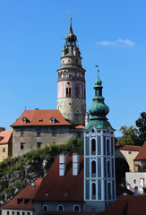 The old town in český Krumlov