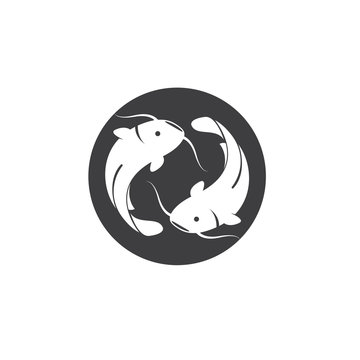 recommend clip art: Catfish logo template vector icon illustration design 