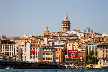 Streets of Istanbul, Bosphorus Strait, Istanbul, Turkey