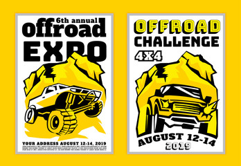 Off Road Posters Set