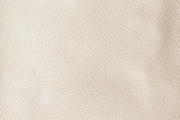 Abstract Beige Leather Texture used as luxury classic background or upholstery pattern sofa furniture, Leather dyeing industry product export for the country. Clean painted wall for publication.