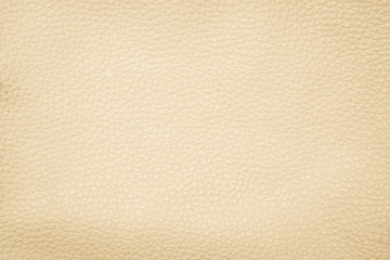 Abstract Beige Leather Texture used as luxury classic background or upholstery pattern sofa furniture, Leather dyeing industry product export for the country. Clean painted wall for publication.