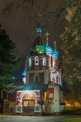 The Temple of Tsarevich Dmitry on the Blood in the town of Uglich in Russia