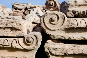 greek ancient ruin 