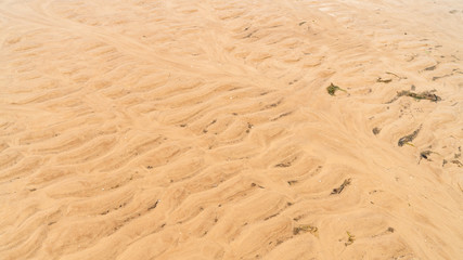 yellow sand by the sea