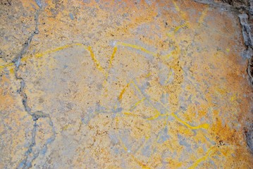 Roman game etched on floor, Ecce Homo, Jerusalem