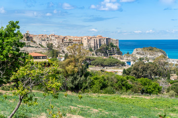 Beautiful town of Tropea in Calabria, Italy