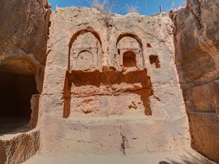 Paphos Archaeological Park in Paphos, Cyprus