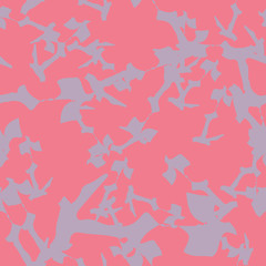 UFO camouflage of various shades of violet and pink colors