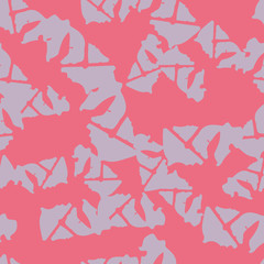 UFO camouflage of various shades of violet and pink colors