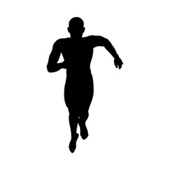 Standing Pose Man Silhouette