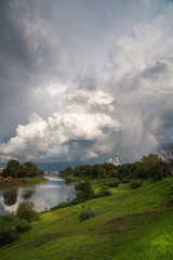 The Dramatic Clouds in Vologda