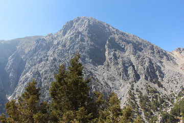 Samaria Gorge National Park, Crete, Greece.