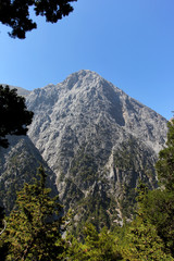 Samaria Gorge National Park, Crete, Greece.