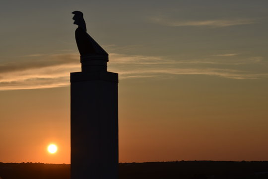 puglia and sunset