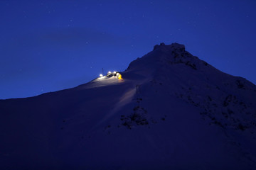 The Zeppelin Observatory in Ny-Ålesund. Nasa Public Domain Imagery/Joy Ng © Marcin Janiec