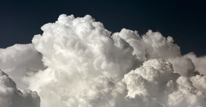 Big cumulonimbus clouds