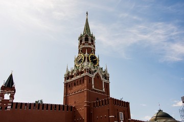 Fototapeta na wymiar Kremlin chimes, Russia